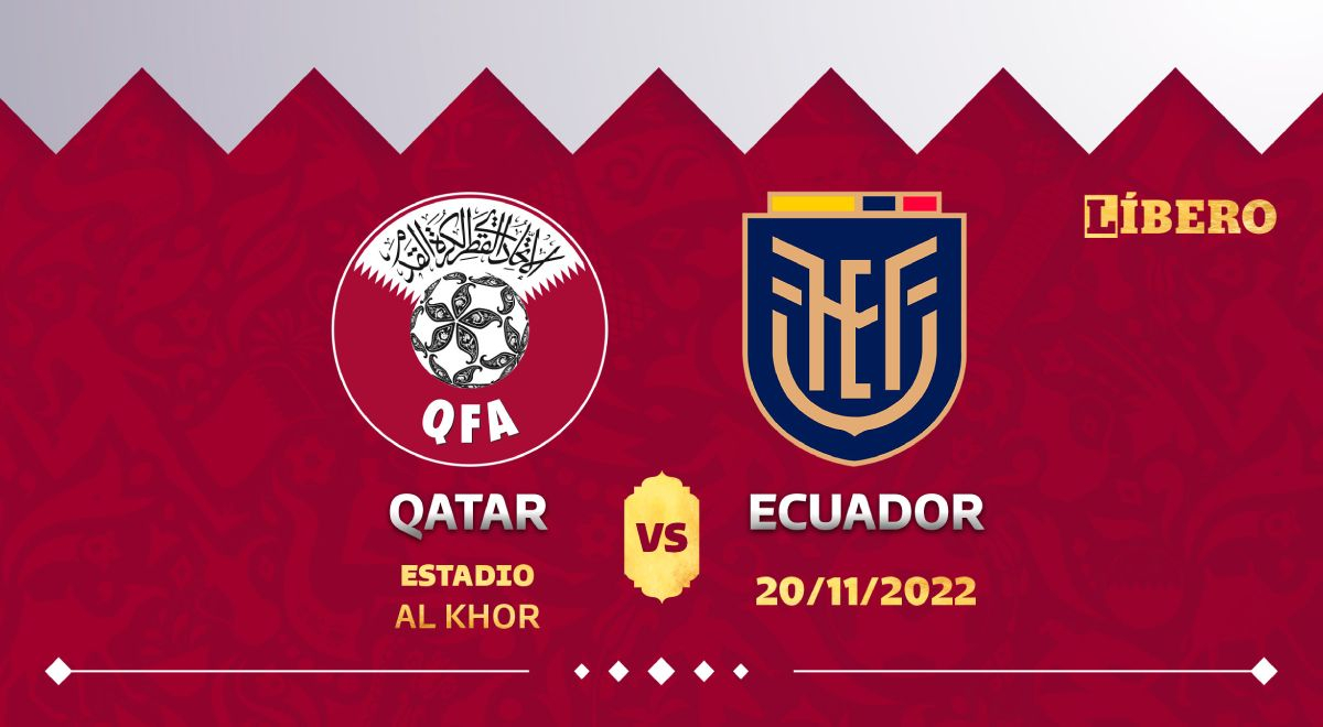 A qué hora juega Ecuador vs Qatar, en qué canal pasan y dónde ver
