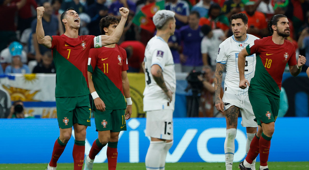 Goles y resumen del Portugal 2-0 Uruguay en Copa del Mundo Qatar 2022