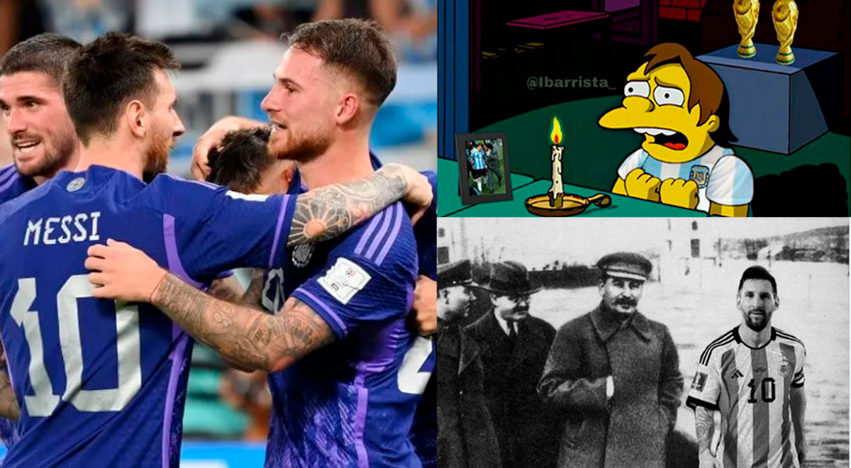 Así fueron los memes del Polonia vs. Argentina con un Messi de protagonista memes