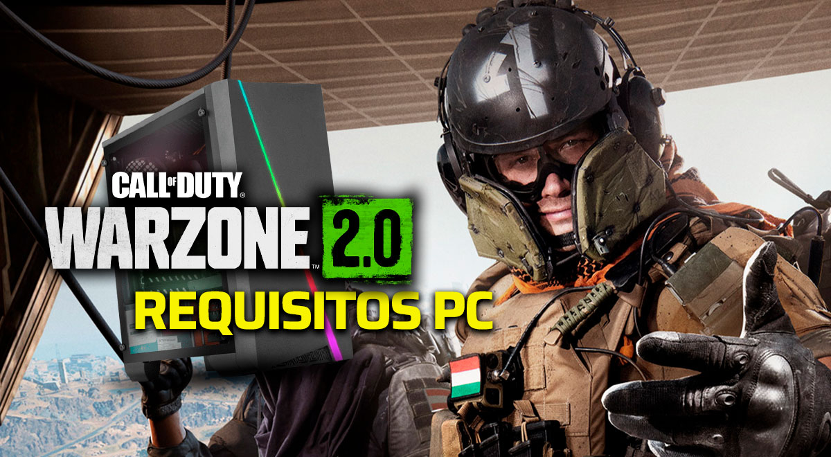 Call of Duty Warzone 2: Estos son los requisitos mínimos y recomendados - PC