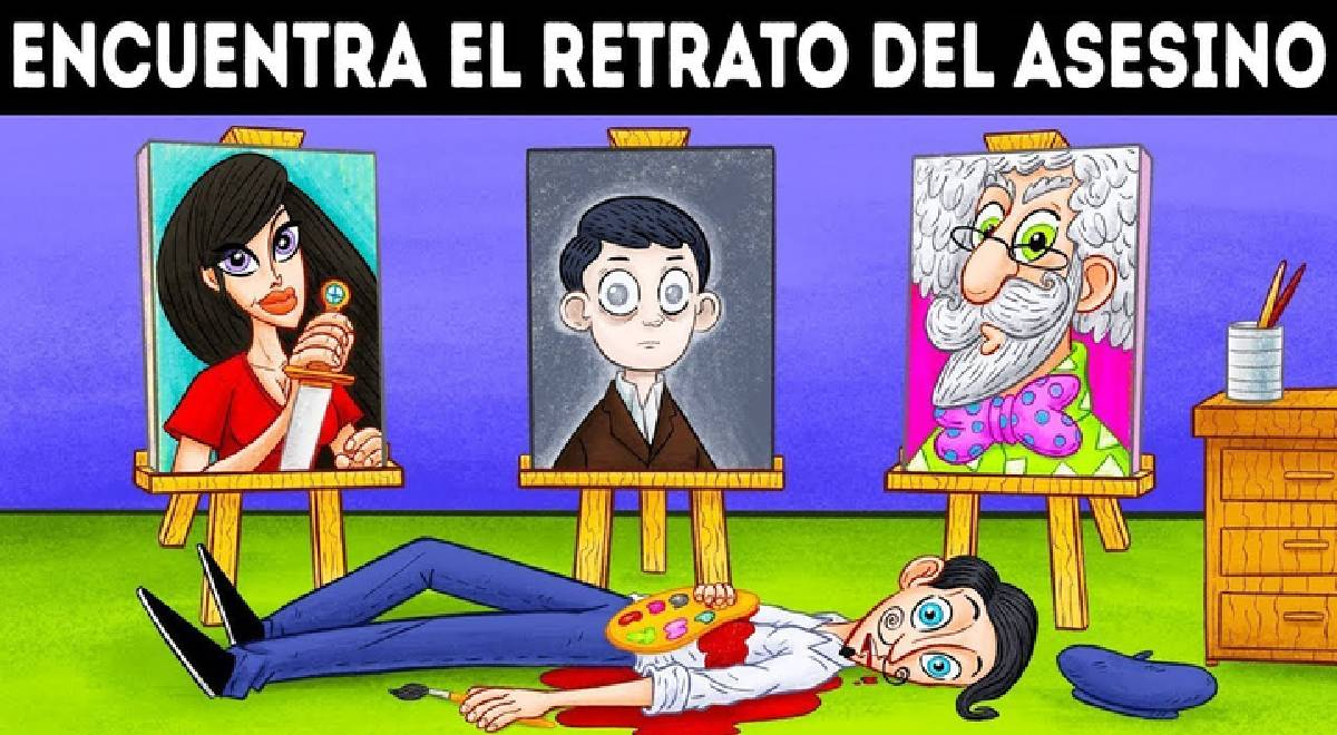 ¿Cuál De Las Pinturas Retrata Al Asesino Del Pintor? Identifica La ...