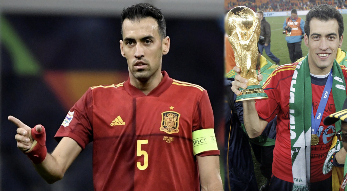 Selección de España Sergio Busquets se retira de la 'Furia' tras el