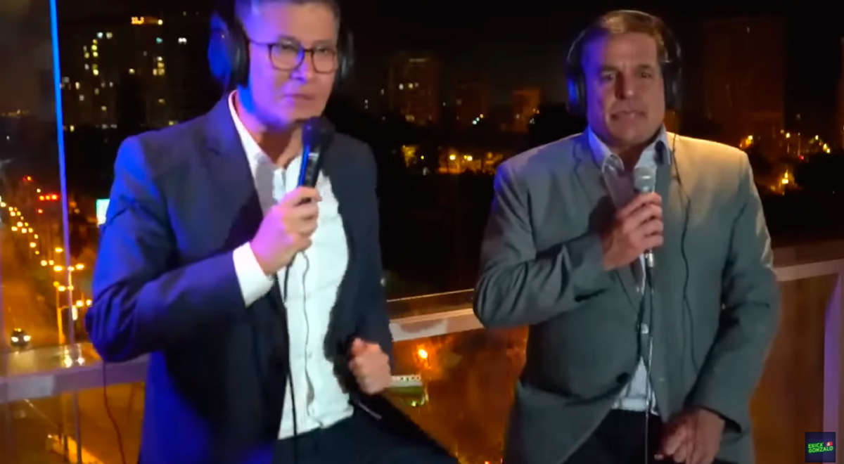 Erick Osores se emociona demasiado y manda una ‘mentada de madre’ en su