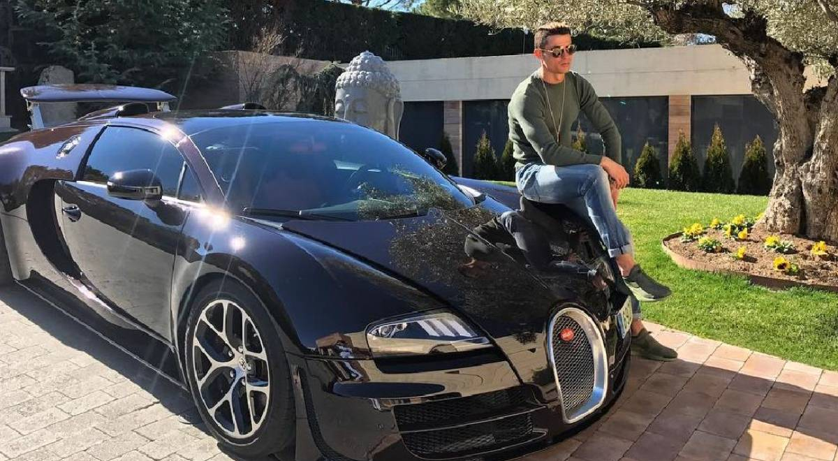 ¿Cuánto valen los 7 autos lujosos que tiene Cristiano Ronaldo en su ...