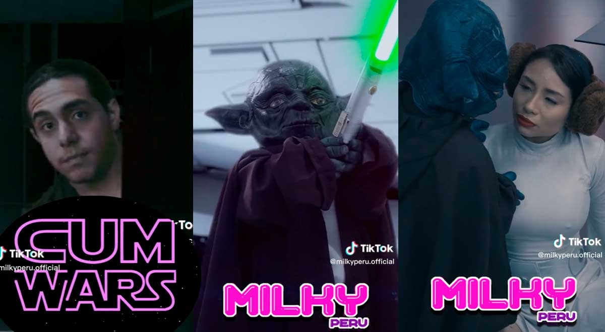 Milky Perú sorprende a fans de Star Wars y lanza parodia para adultos Cum Wars