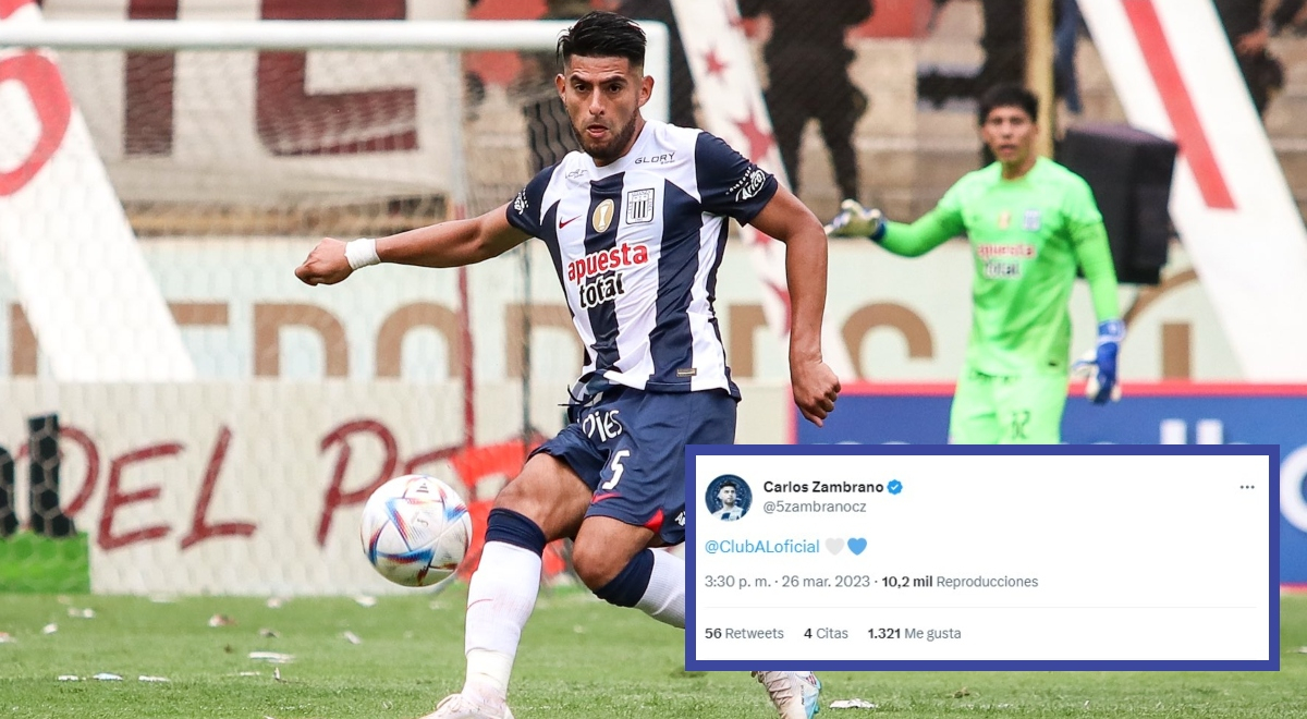 Carlos Zambrano Siguió A Alianza Lima Desde Europa Y Celebró Triunfo Ante Atlético Grau 8219