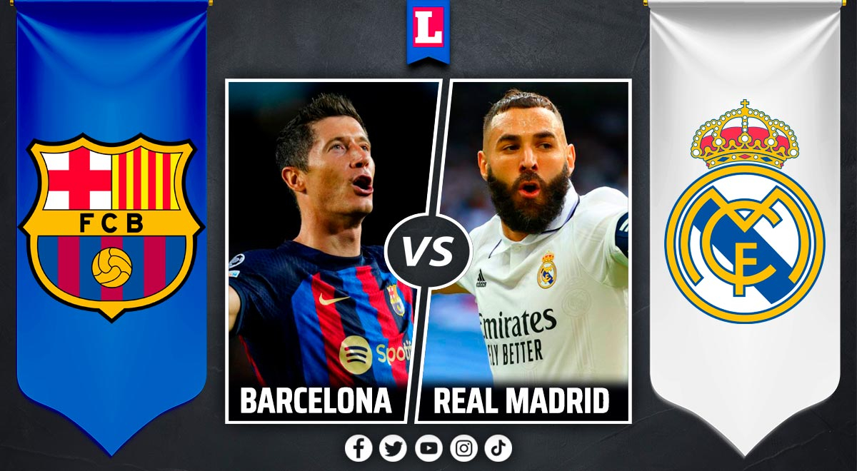 Barcelona vs. Real Madrid LIVE by Copa del Rey: what time and where to ...