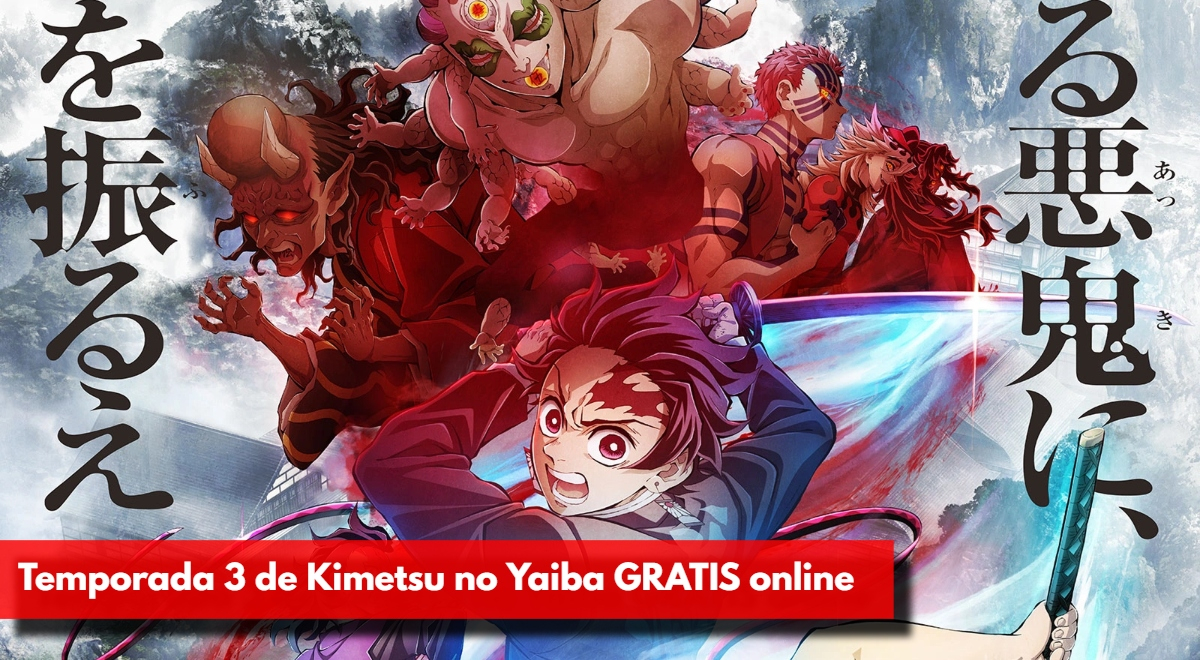 Kimetsu no Yaiba: Demon Slayer temporada 3: ver ONLINE GRATIS el primer  capítulo