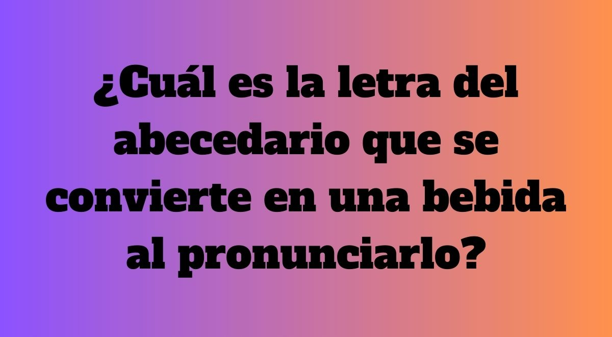 Esta es la única letra del abecedario que no aparece en la tabla