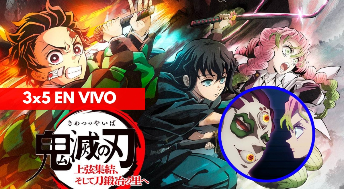 Kimetsu no Yaiba: Demon Slayer capítulo 5 de la temporada 3 COMPLETO GRATIS  ONLINE