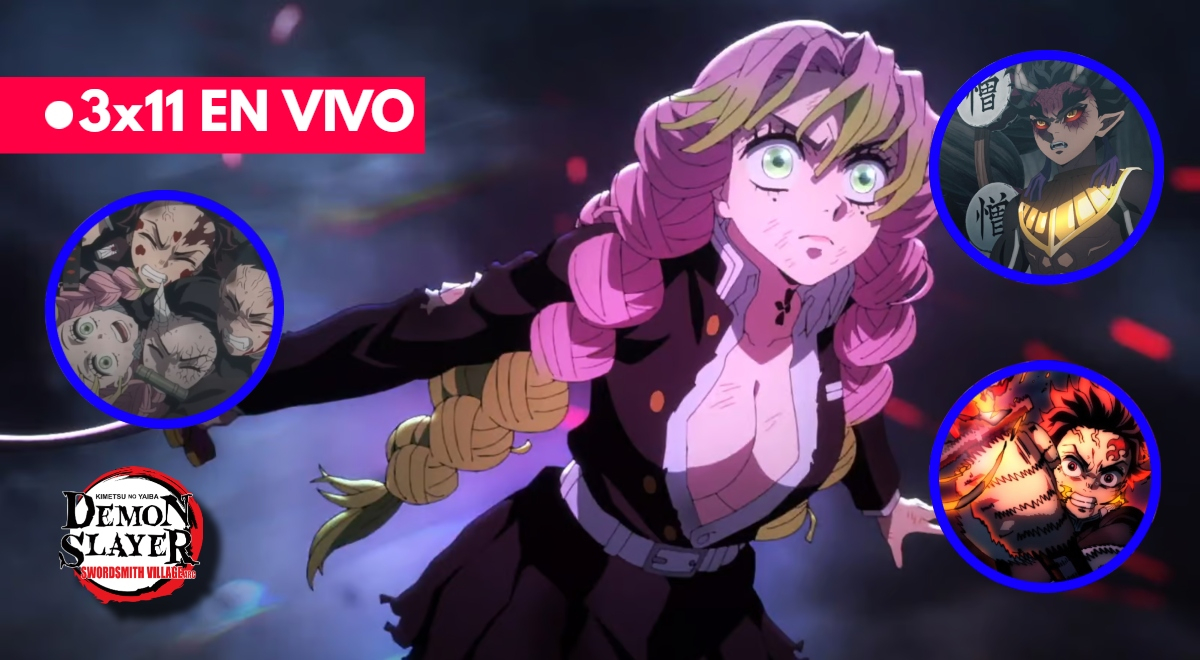 A qué hora sale el capítulo 3 de Kimetsu no Yaiba temporada 3 en