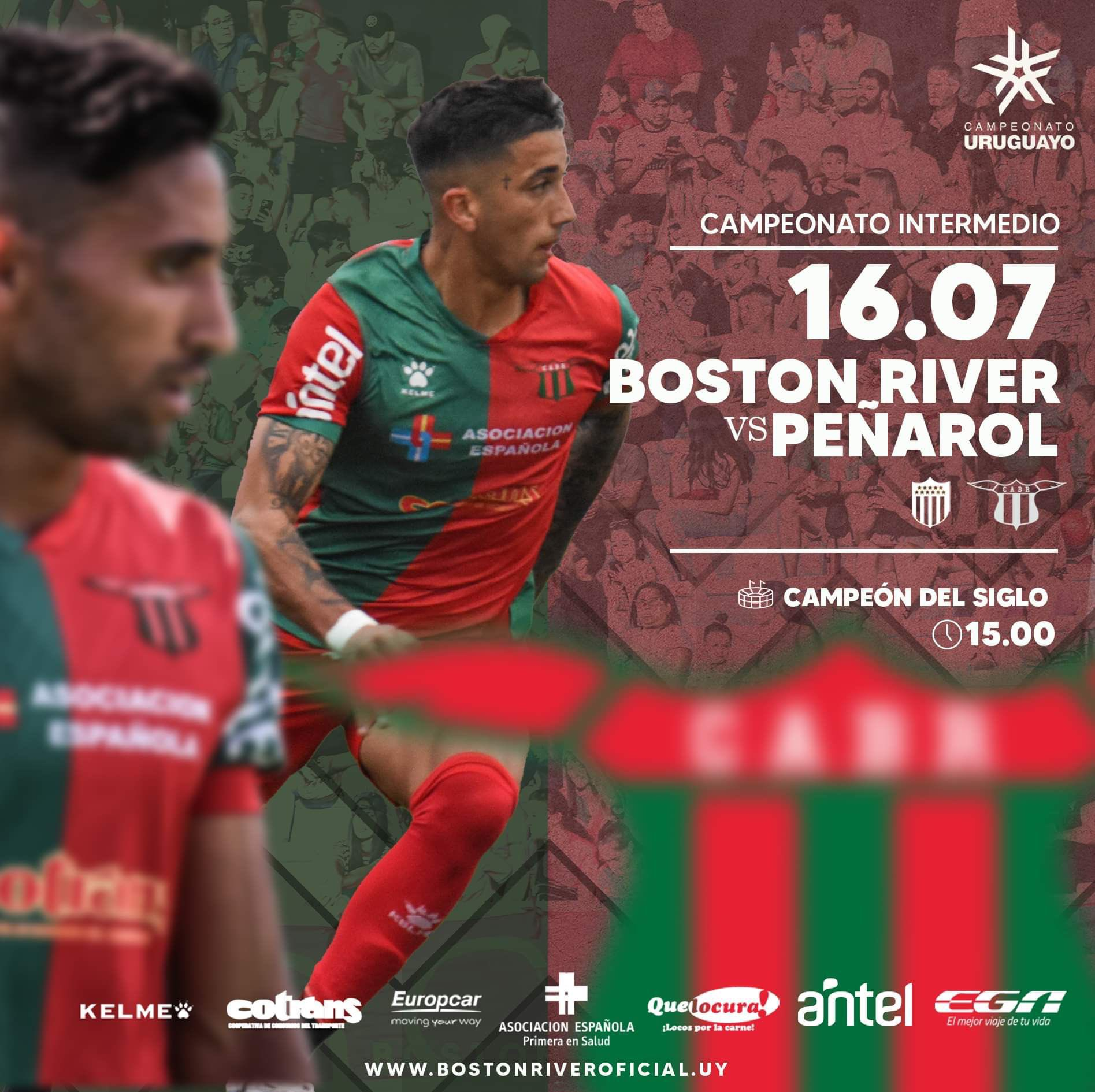 ⚽️ Hoy, Sábado 21, Peñarol vs. Boston River por la Fecha 13 del