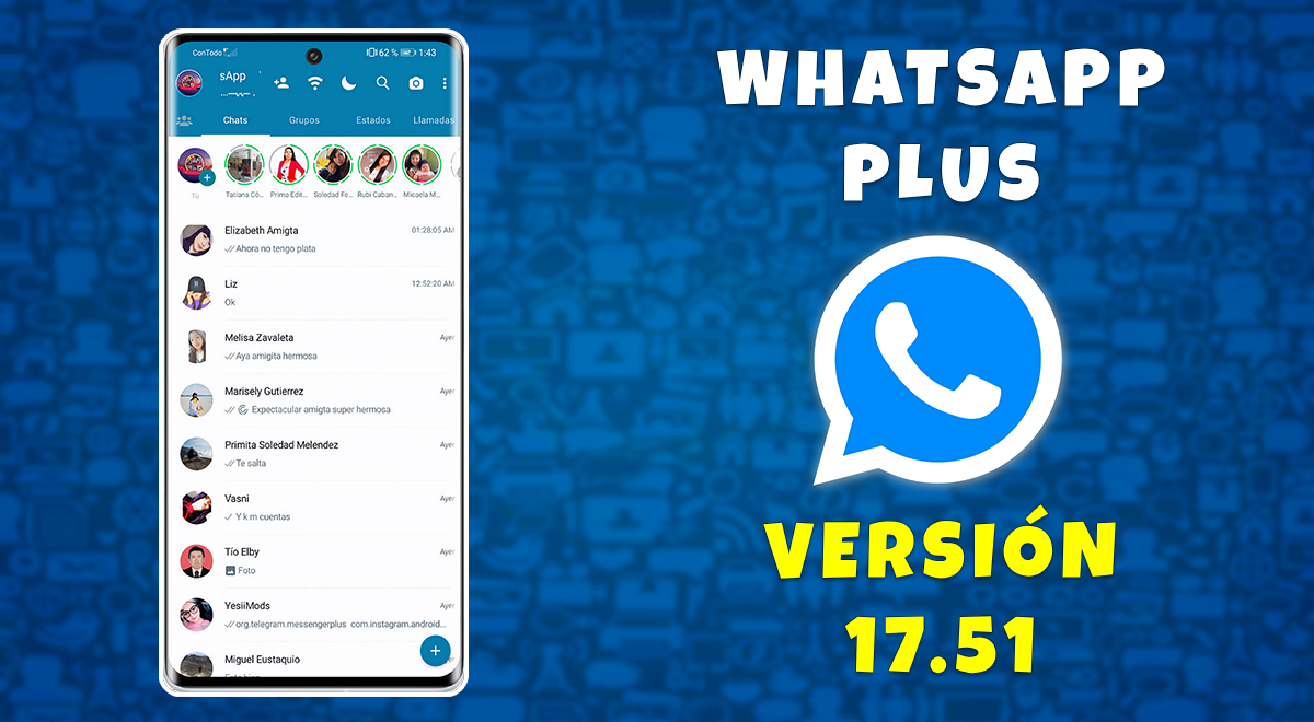 WhatsApp Plus APK Descargar v17.70 Versión más Reciente (Oficial)