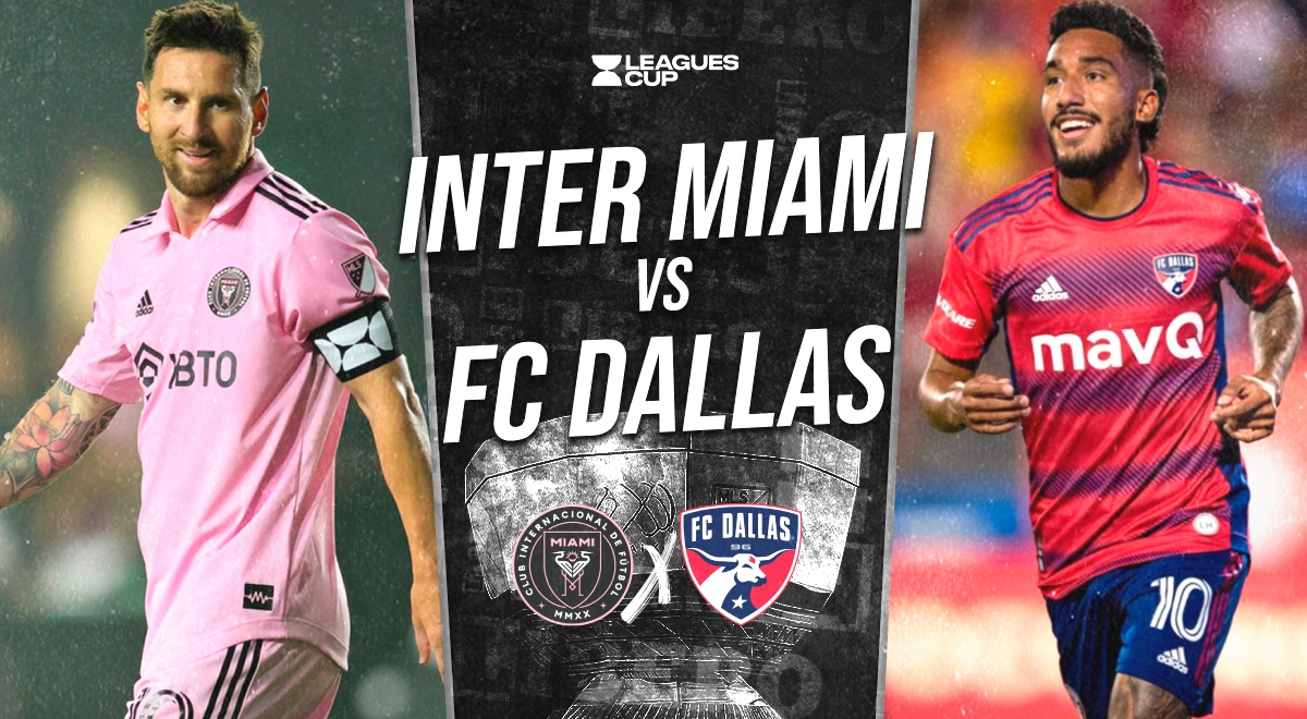 MLS Leagues Cup: Assista ao vivo e de graça ao jogo FC Dallas x Inter Miami