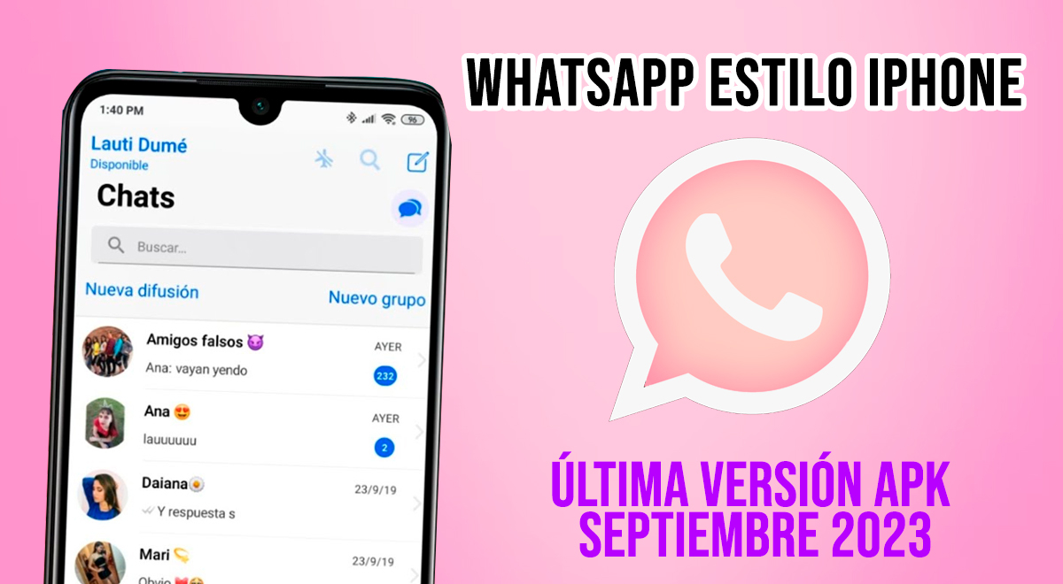 Descargar WhatsApp Plus Rojo: cómo conseguir la última versión del APK de  septiembre 2023, DEPOR-PLAY