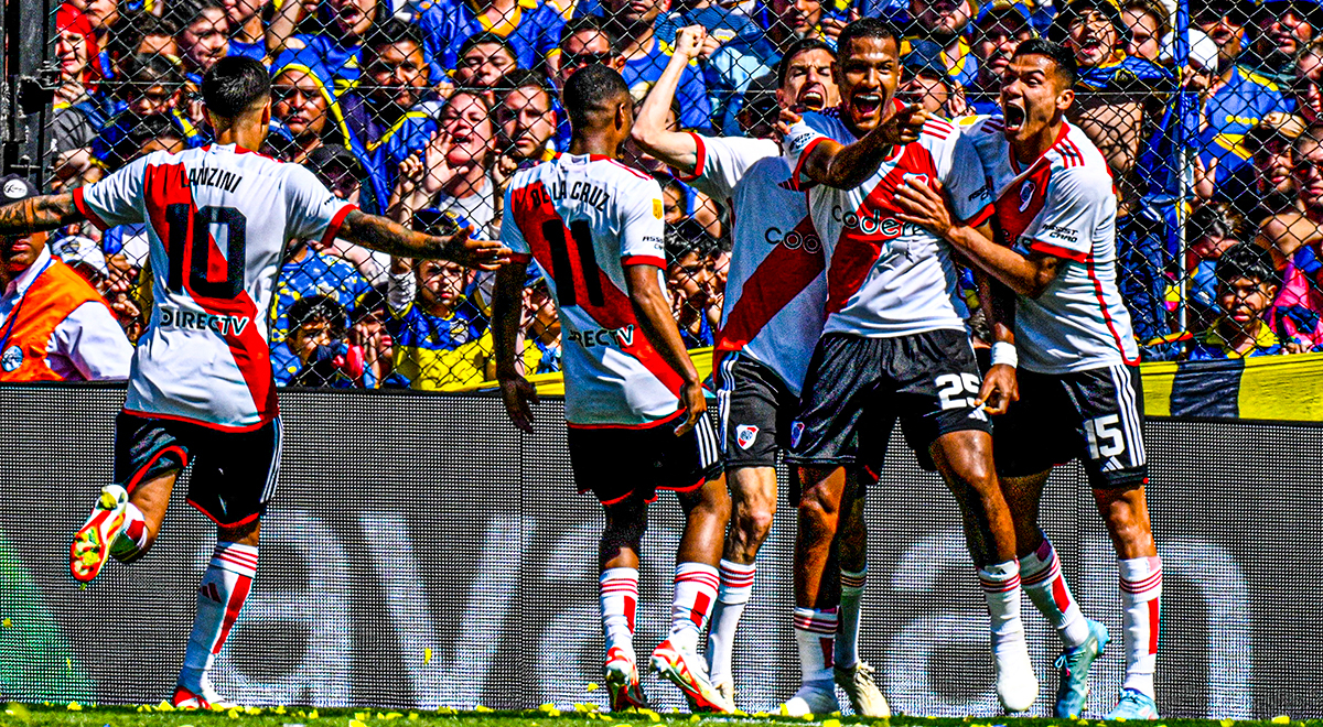 River Plate 1 - Boca Juniors 1: resumen, resultado y goles del partido 