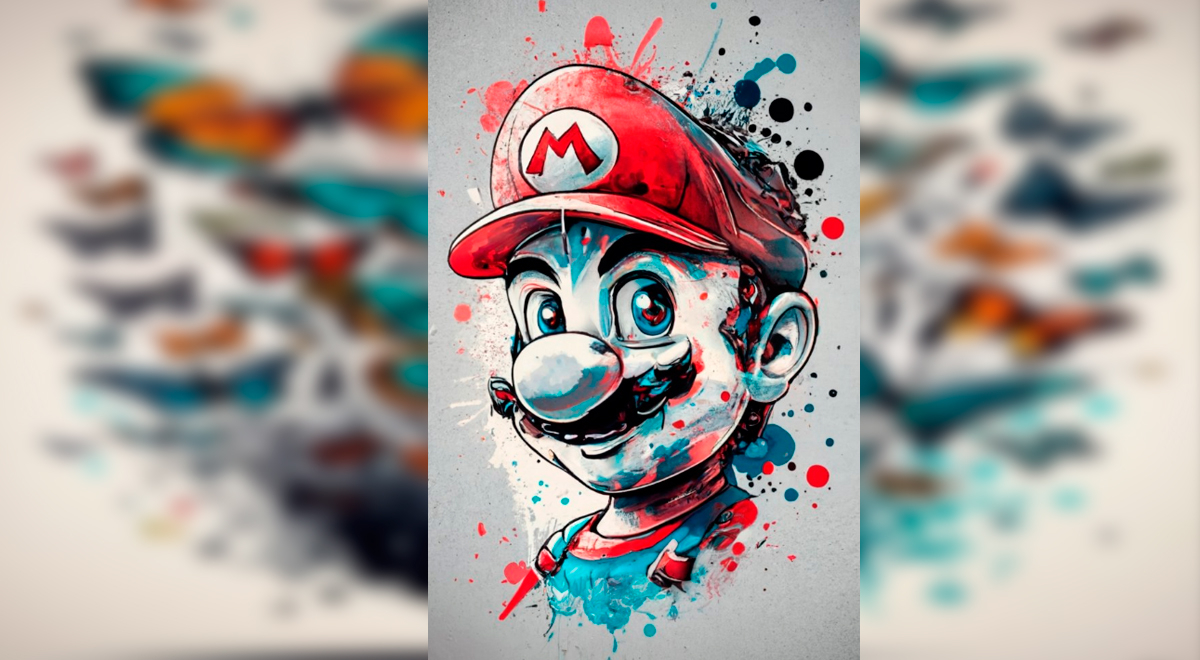Mario creado con IA para Android. Foto: Ideogram libero.pe