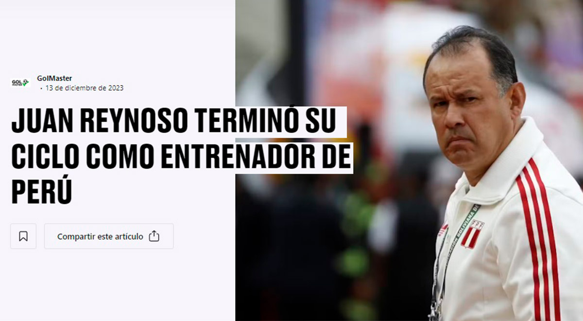 Juan Reynoso Selección Peruana