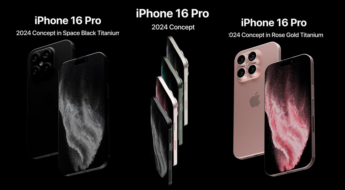 iPhone 16 Pro Max - Rose Gold Concept 