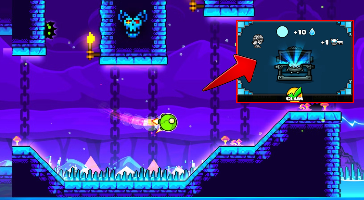 Cómo conseguir diamantes rápido en Geometry Dash? Guía para principiantes | Geometry  Dash APK