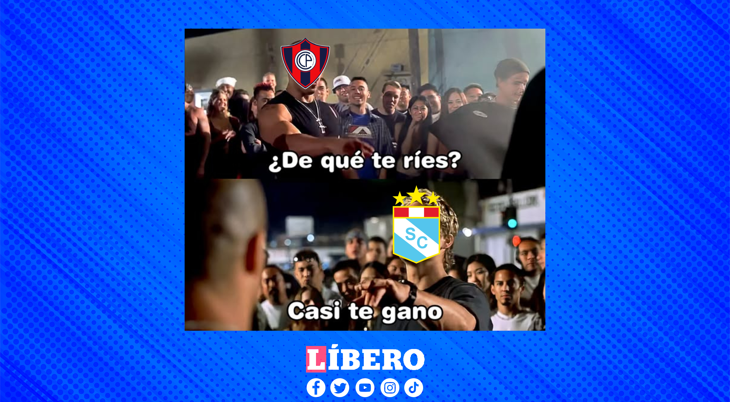 Sporting Cristal pudo rescatar un empate ante Cerro Porteño Memes Cristal vs Cerro Porteño
