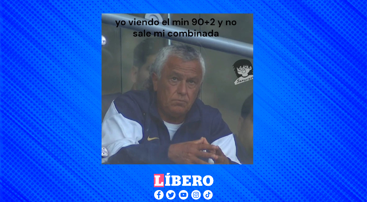 Todos los hinchas de Alianza estuvieron así tras apostar. meme alianza