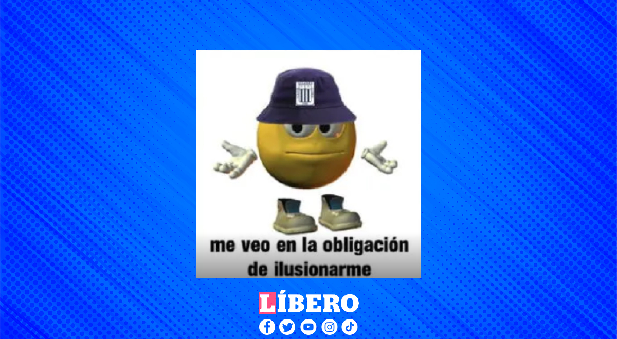 Los blanquiazules tras el gol de Hernán Barcos ante Comerciantes Unidos. Alianza meme