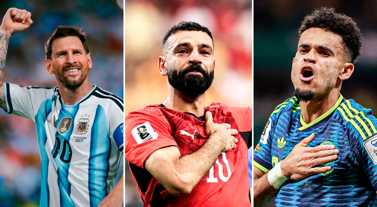 Argentina, Egipto, Suiza y Colombia jugarán por el Mundial 2026 este martes 7.