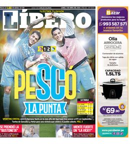Edición Impresa - Libero | Lima - Lunes 01 de Abril del 2024