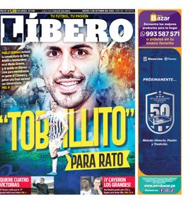 Edición Impresa - Libero | Lima - Jueves 03 de Octubre del 2024