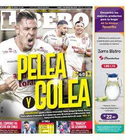 Edición Impresa - Libero | Lima - Lunes 03 de Marzo del 2025