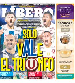 Edición Impresa - Libero | Lima - Viernes 04 de Abril del 2025