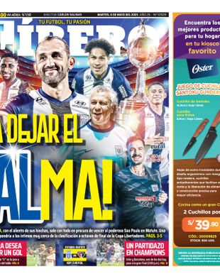 Edición Impresa - Libero | Lima - Martes 06 de Mayo del 2025