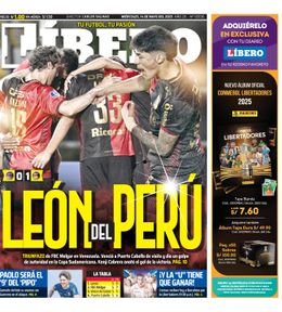 Edición Impresa - Libero | Lima - Miercoles 14 de Mayo del 2025