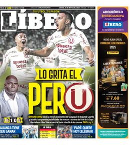 Edición Impresa - Libero | Lima - Jueves 15 de Mayo del 2025