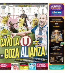 Edición Impresa - Libero | Lima - Lunes 19 de Mayo del 2025