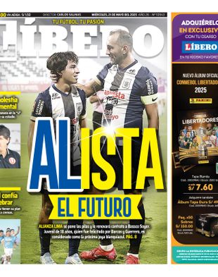 Edición Impresa - Libero | Lima - Miercoles 21 de Mayo del 2025