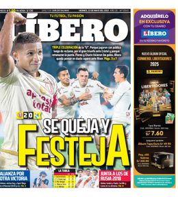 Edición Impresa - Libero | Lima - Viernes 23 de Mayo del 2025