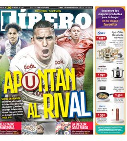 Edición Impresa - Libero | Lima - Lunes 02 de Junio del 2025