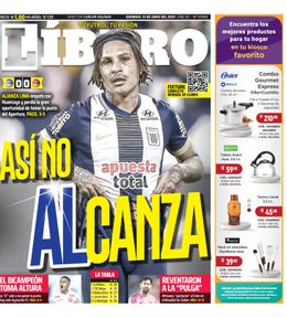 Edición Impresa - Libero | Lima - Domingo 15 de Junio del 2025