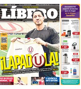 Edición Impresa - Libero | Lima - Viernes 20 de Junio del 2025