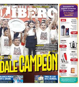 Edición Impresa - Libero | Lima - Domingo 13 de Julio del 2025