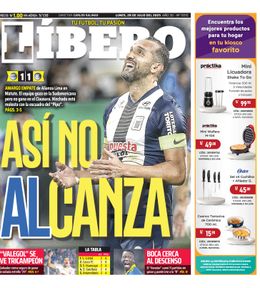 Edición Impresa - Libero | Lima - Lunes 28 de Julio del 2025