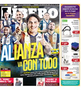 Edición Impresa - Libero | Lima - Domingo 03 de Agosto del 2025