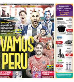 Edición Impresa - Libero | Lima - Miercoles 13 de Agosto del 2025