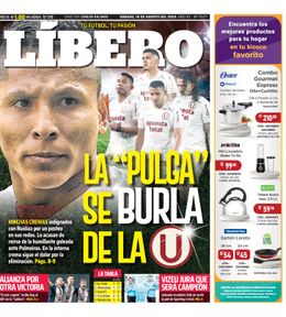 Edición Impresa - Libero | Lima - Sabado 16 de Agosto del 2025