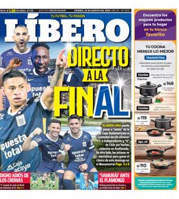 Edición Impresa - Libero | Lima - Viernes 22 de Agosto del 2025