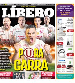 Edición Impresa - Libero | Lima - Sabado 23 de Agosto del 2025