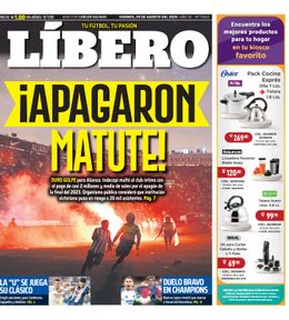 Edición Impresa - Libero | Lima - Viernes 29 de Agosto del 2025