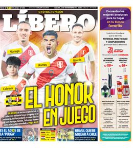 Edición Impresa - Libero | Lima - Jueves 04 de Setiembre del 2025